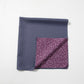 Medium Furoshiki - Amunzen Reversible Sharkskin Pattern / Sakura Navy Rose