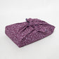 Medium Furoshiki - Amunzen Reversible Sharkskin Pattern / Sakura Navy Rose