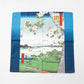 Small Furoshiki - Suijin Shrine and Massaki on the Sumida River Hiroshige Utagawa