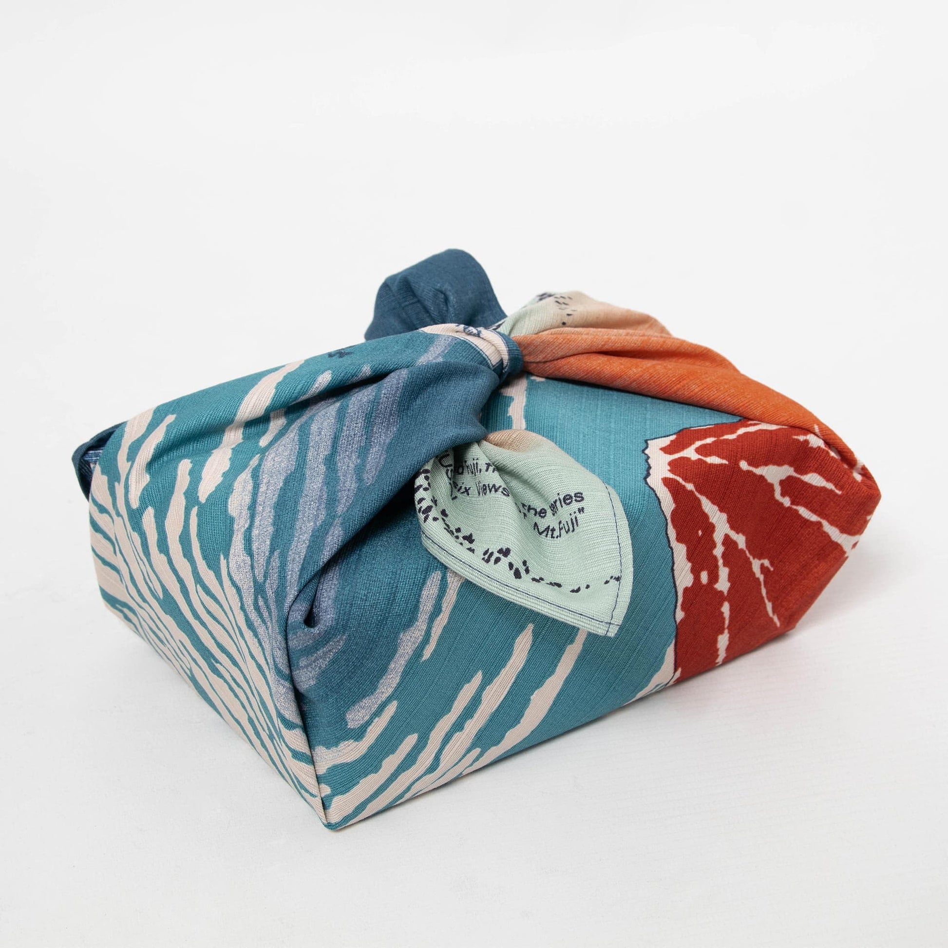 Small Furoshiki - Red Fuji Hokusai