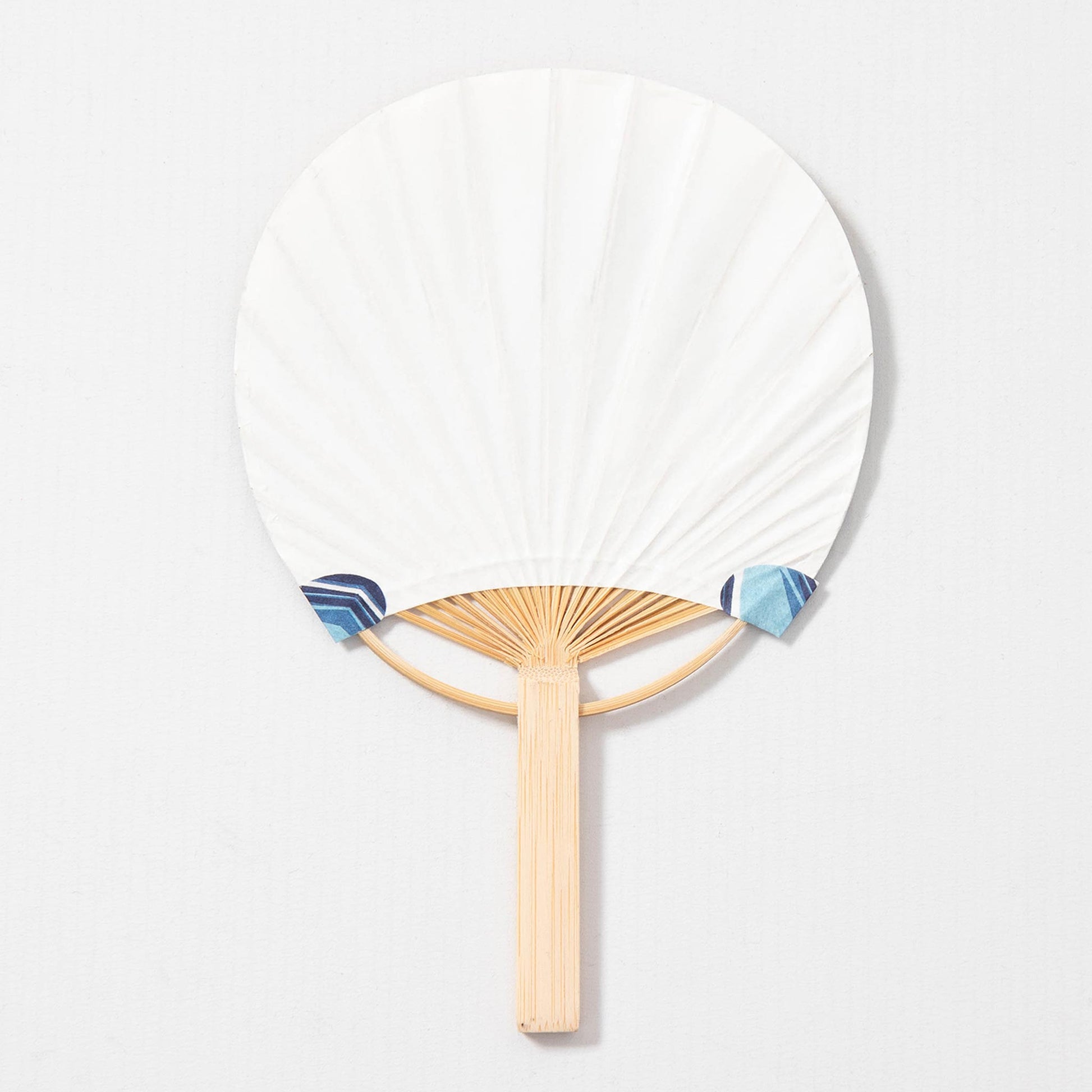 Japanese Mini Uchiwa Fan with Envelope - Hokusai Great Wave