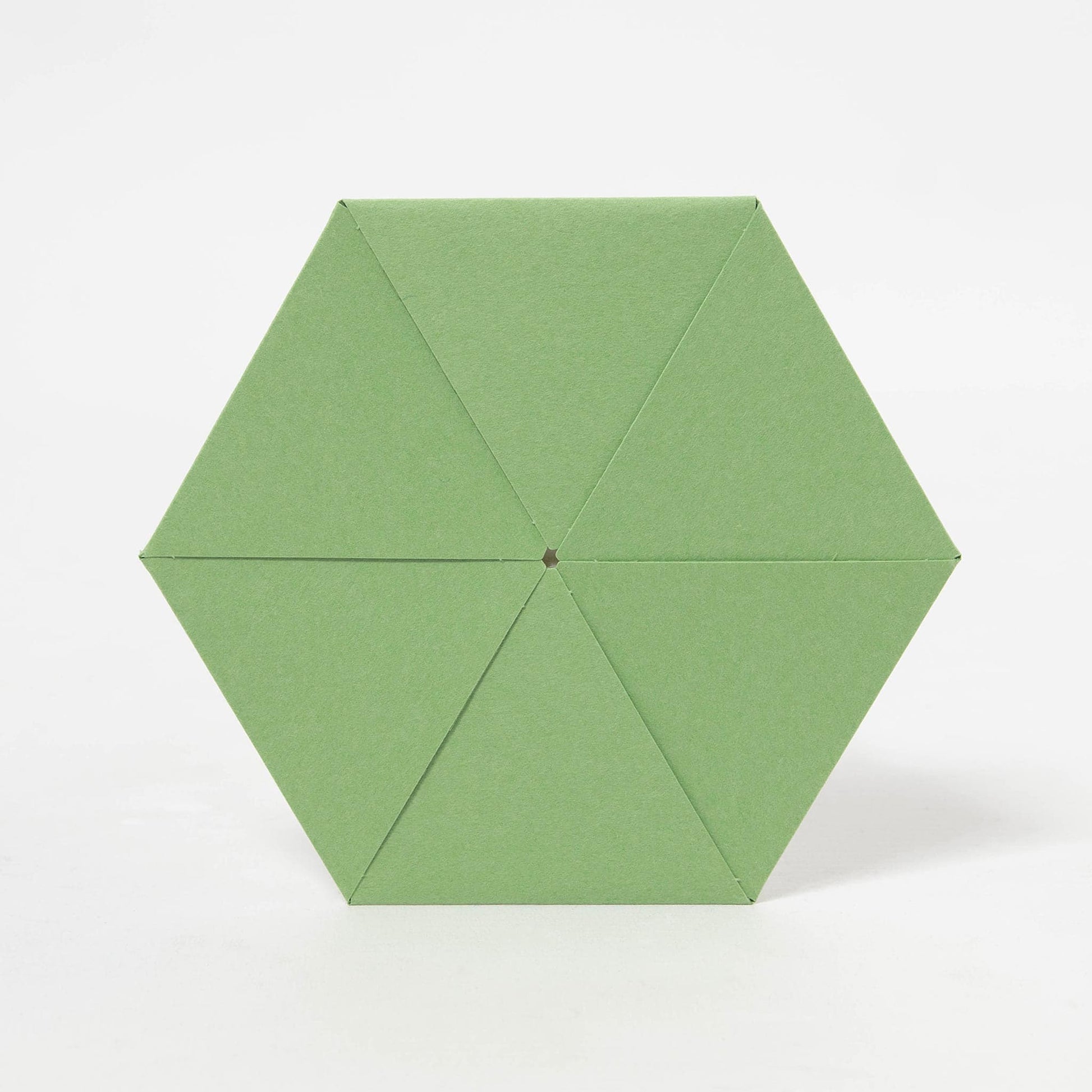 ROKKAKU Hexagonal Greeting Card - Sakura Cherry Blossoms