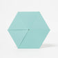 ROKKAKU Hexagonal Greeting Card - Nadeshiko Dianthus
