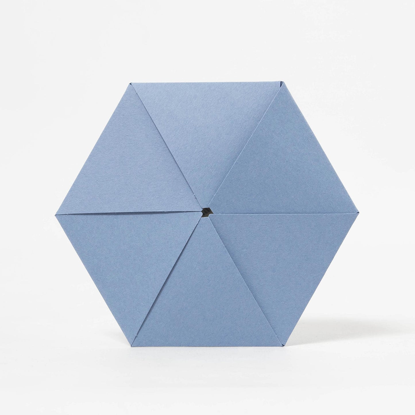 ROKKAKU Hexagonal Greeting Card - Ajisai Hydrangea