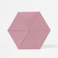 ROKKAKU Hexagonal Greeting Card - Tsubaki Camellia