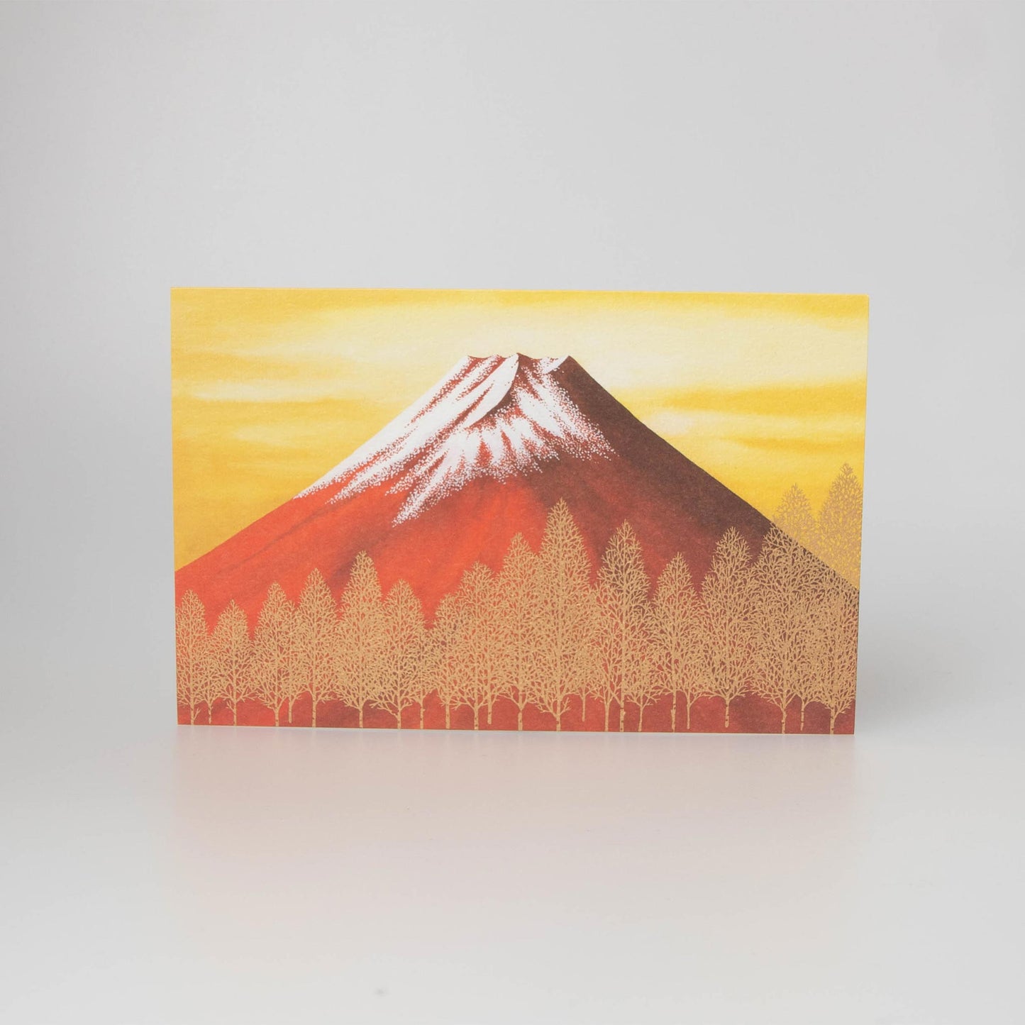 Fukui Asahido Greeting Card - Mt Fuji