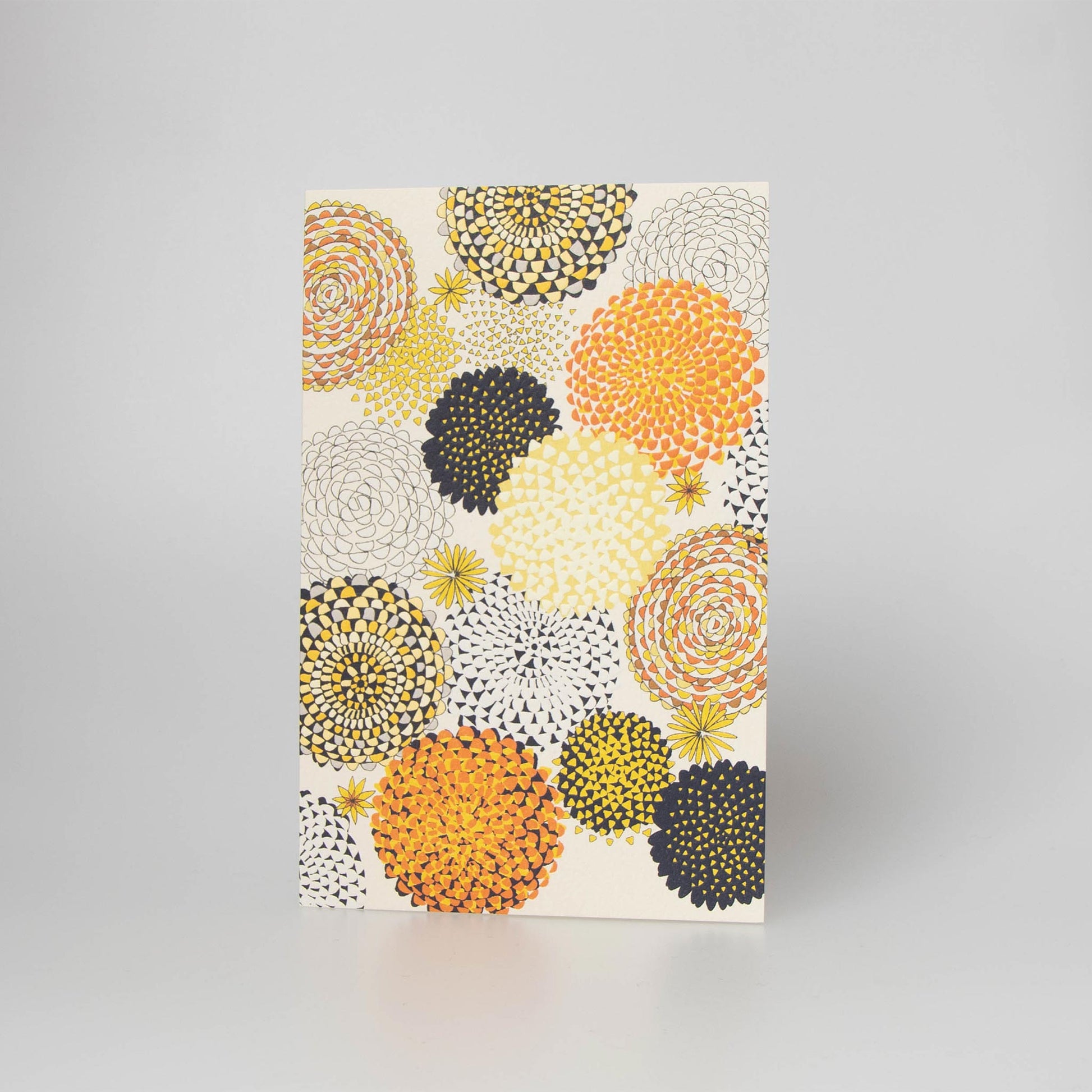 Fukui Asahido Greeting Card - Kiku