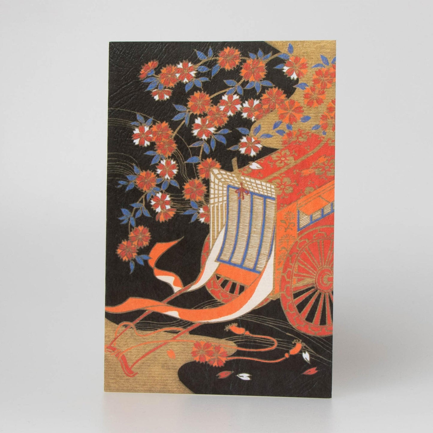 Fukui Asahido Greeting Card - Flower / Wheel 1 