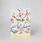 Fukui Asahido Greeting Card - Birds and Flowers Plum Blossoms