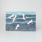 Greeting Card - Crane And River