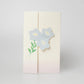 Seasonal Flower Greeting Card - Japanese Bellflower | Kikyo |