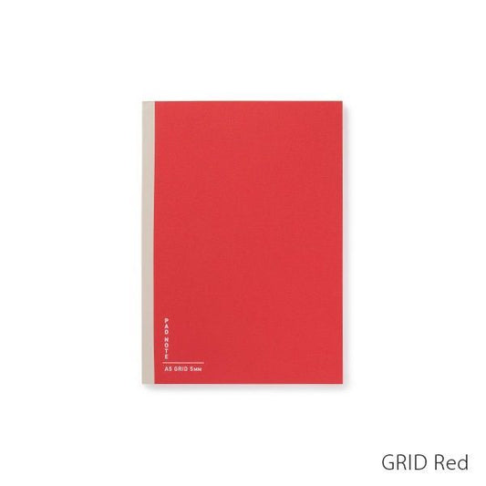 Pad Notebook A5 Grid - Red