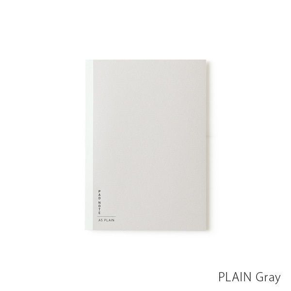 Pad Notebook A5 Plain - Gray