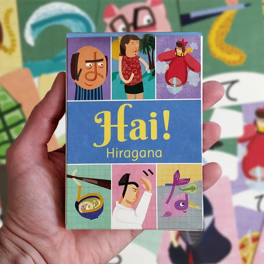 Hai! Hiragana - Japanese Flashcards