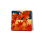 Small Furoshiki -  Autumn Leaves & Pagoda