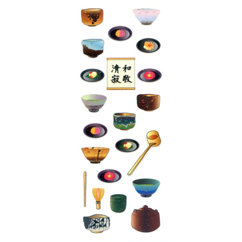 Sparkle Stickers - Tea Ceremony