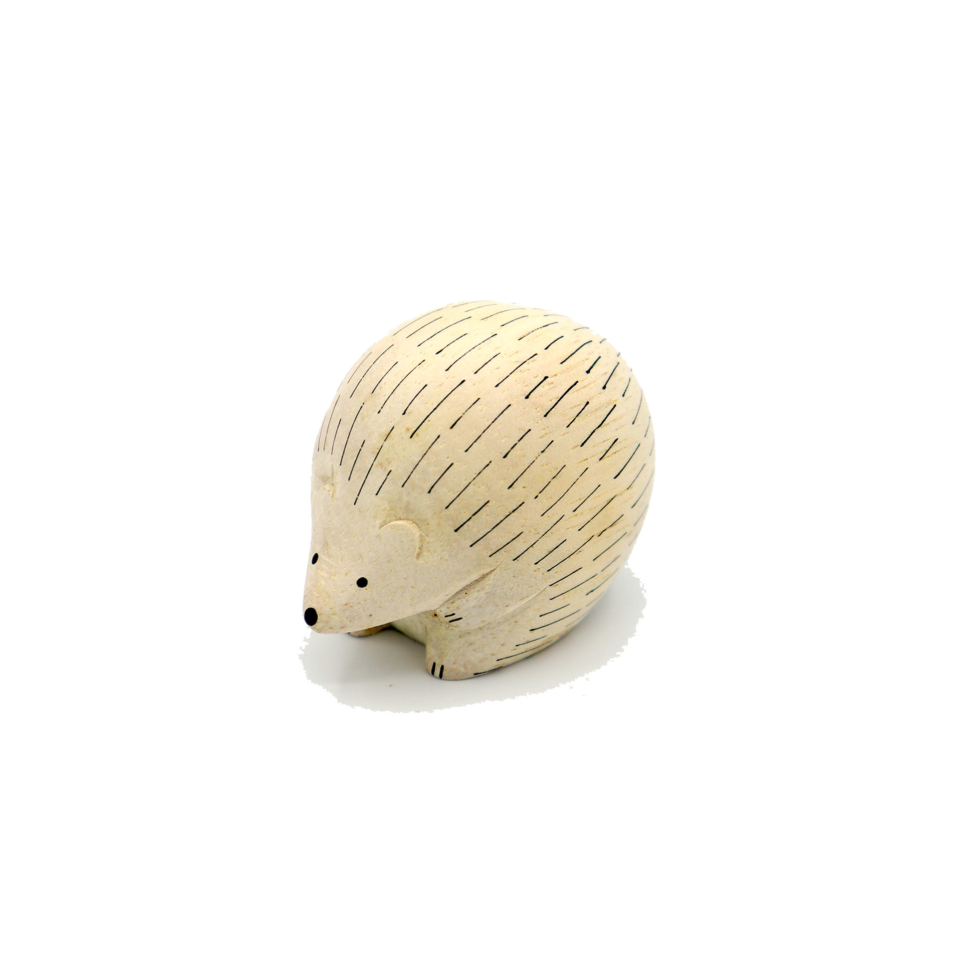 T-Lab Pole Pole Wooden Animals Hedgehog