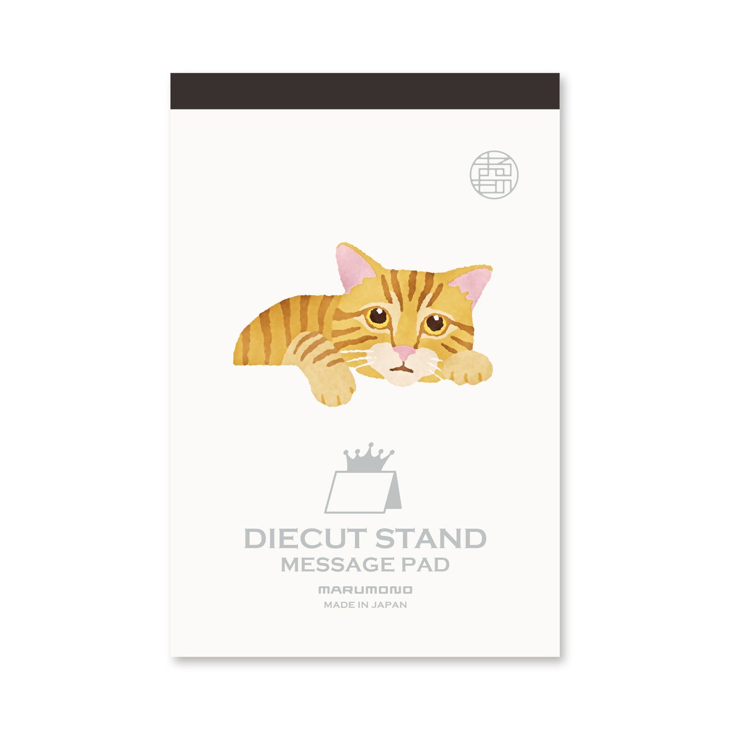 Japanese Die-Cut Pop-Up Memo Pad – Ginger Tabby Cat | Cute Cat Memo Pad