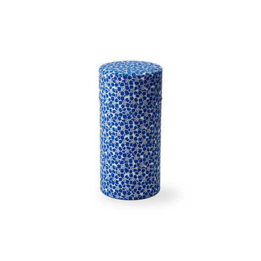 Tea Caddy - Cherry Blossoms (Blue 200g)