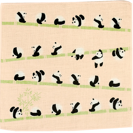 WA Towel - Rolling Panda