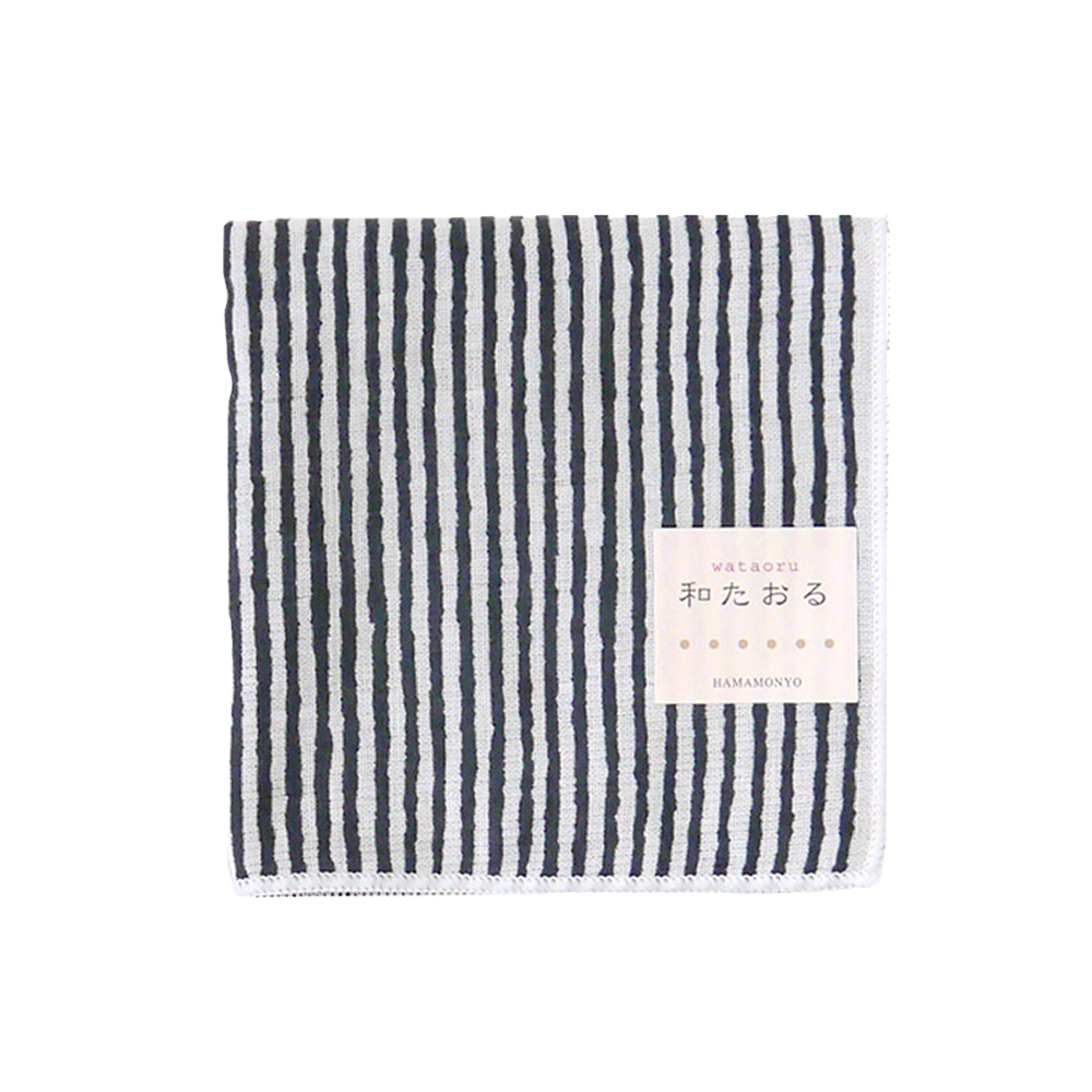 WA Towel - Stripe Navy