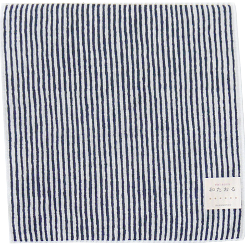 WA Towel - Stripe Navy