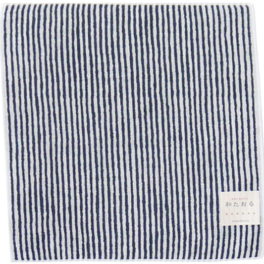 WA Towel - Stripe Navy