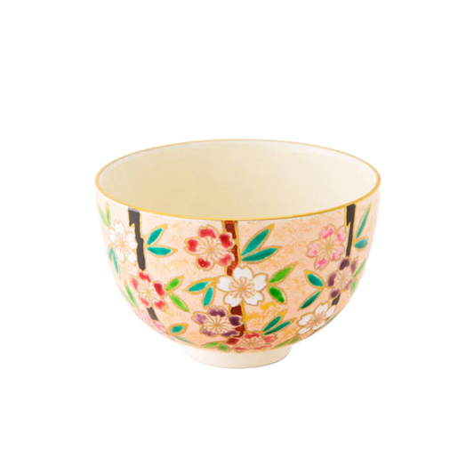 Matcha Bowl - Weeping Cherry Blossoms