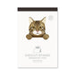 Japanese Die-Cut Pop-Up Memo Pad – Brown Tabby Cat | Kawaii Cat Stationery