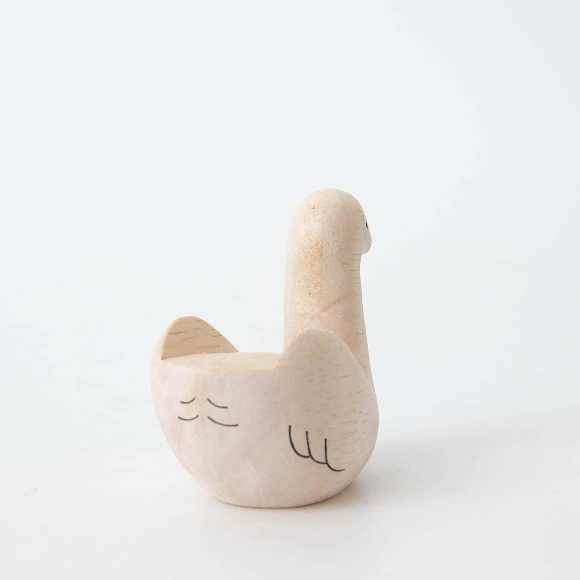 Wooden Animal Swan