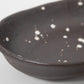 Oval Bowl Brush Dots 20.5cm