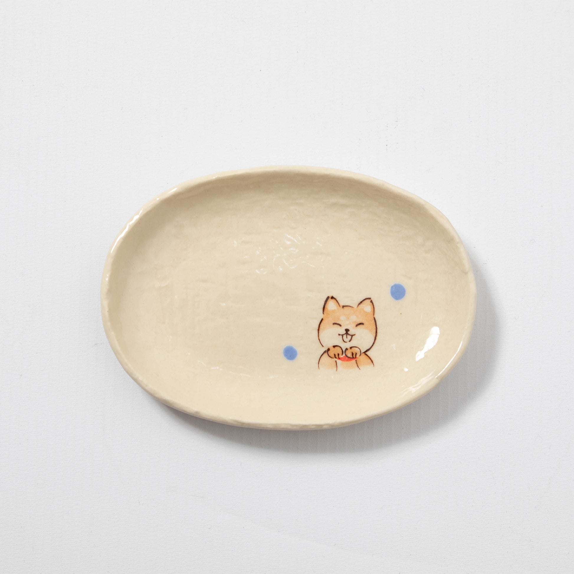 Small Plate - Shiba Dog Smile