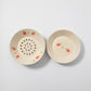 Colander with Plate - Strawberry