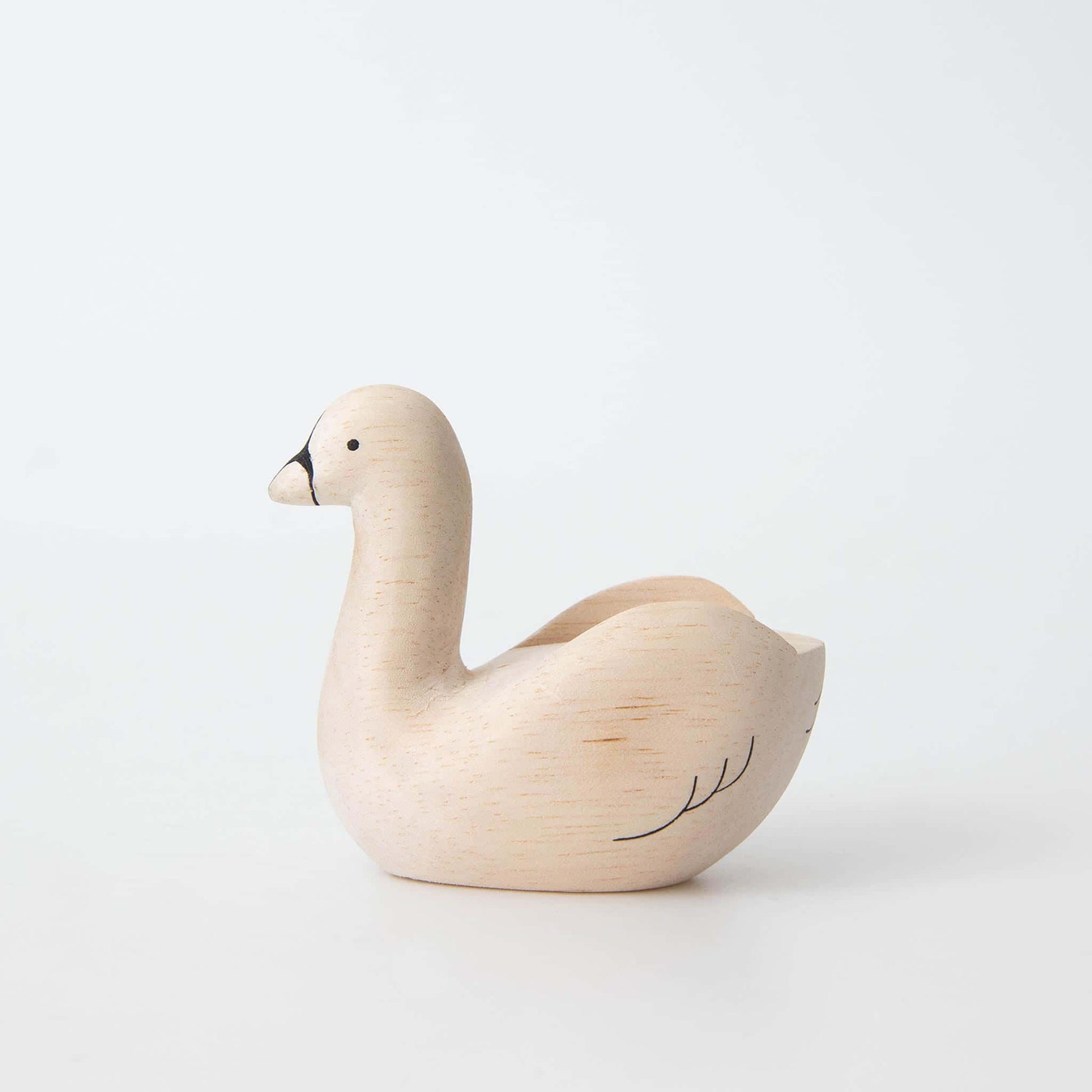 Wooden Animal Swan