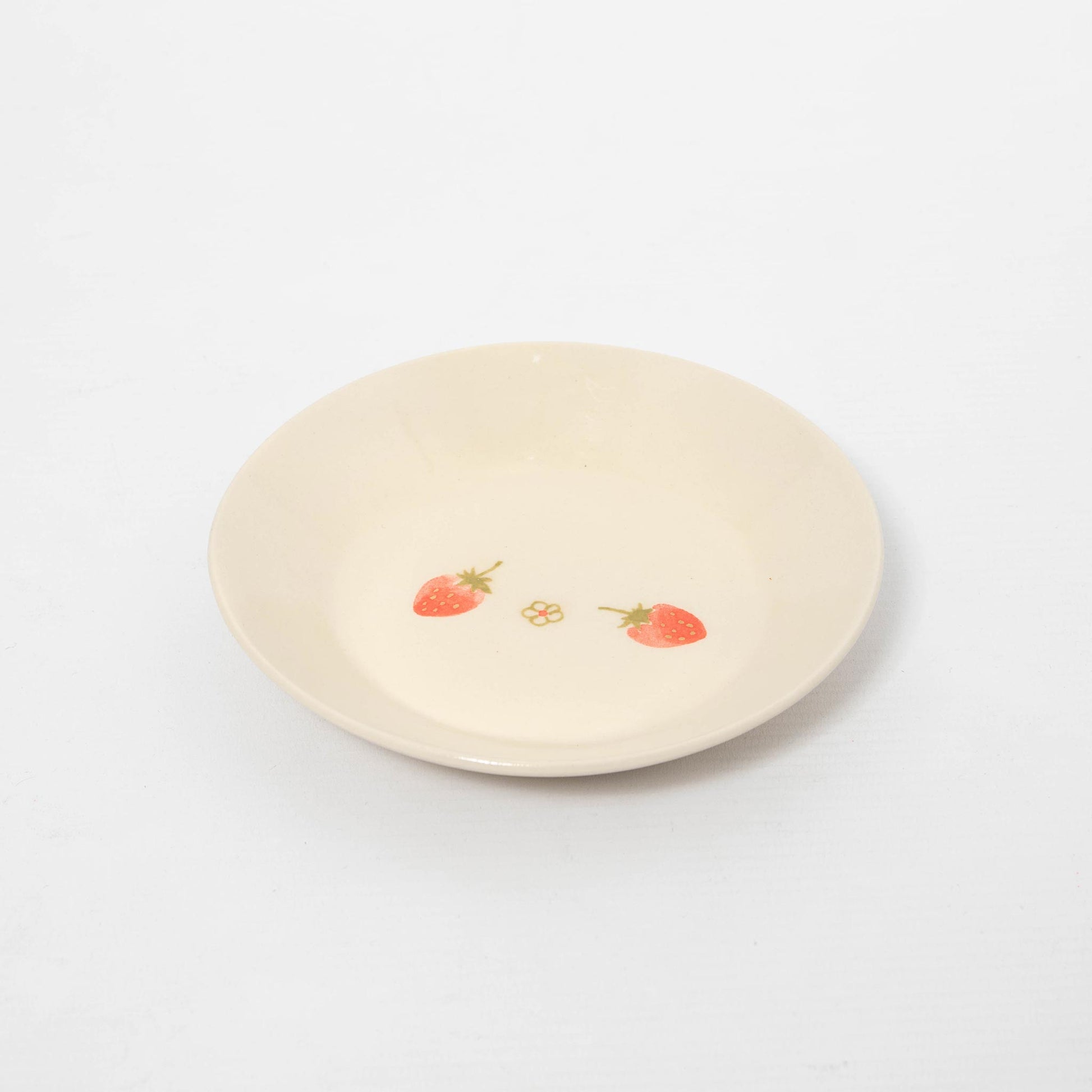 Colander with Plate - Strawberry