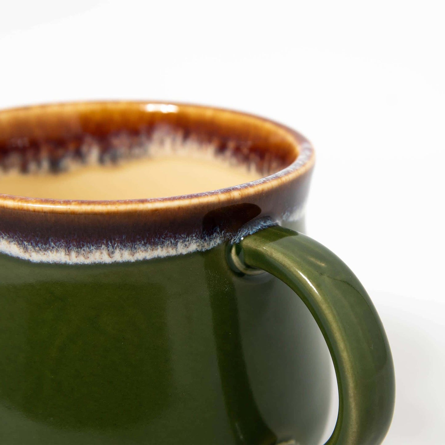 Cup with Spoon - Fir Tree Green