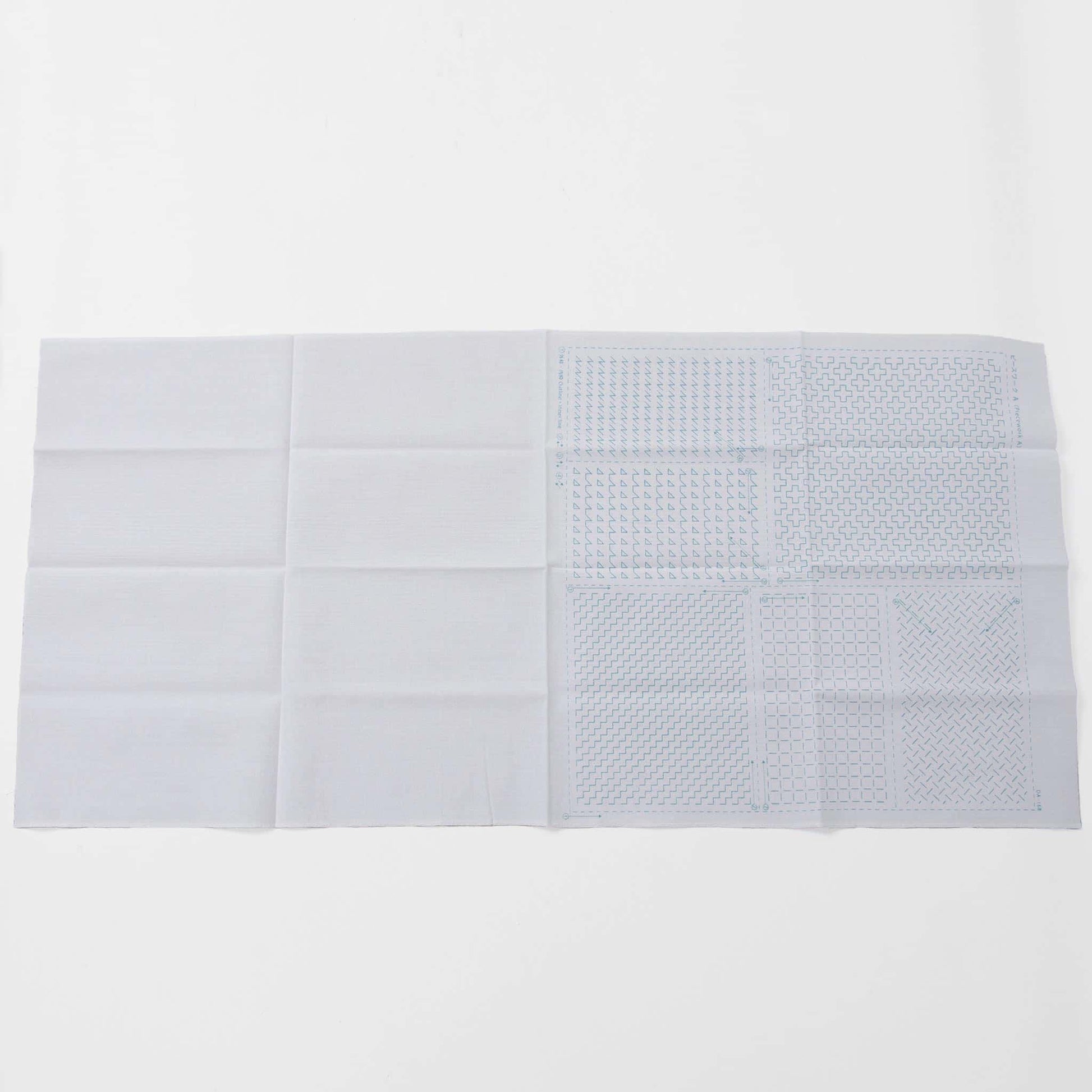 Sashiko Tea Towel 34x34cm - Pieced Work
