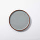 Flat Side Plate Grey 16.3cm