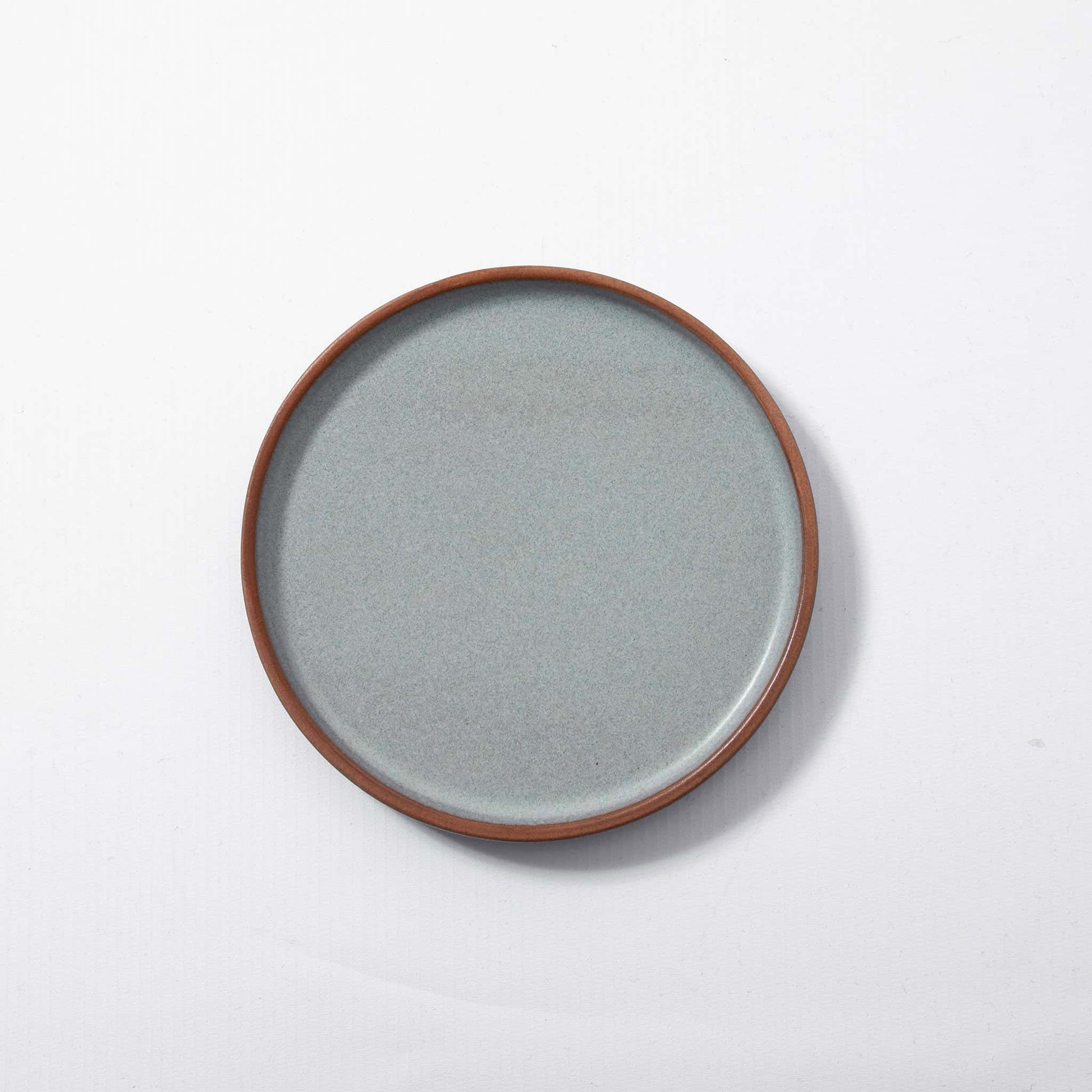 Flat Side Plate Grey 16.3cm