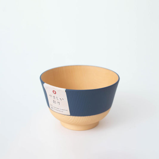 Pale Colour Miso Soup Bowl Small - Lapis Lazuli