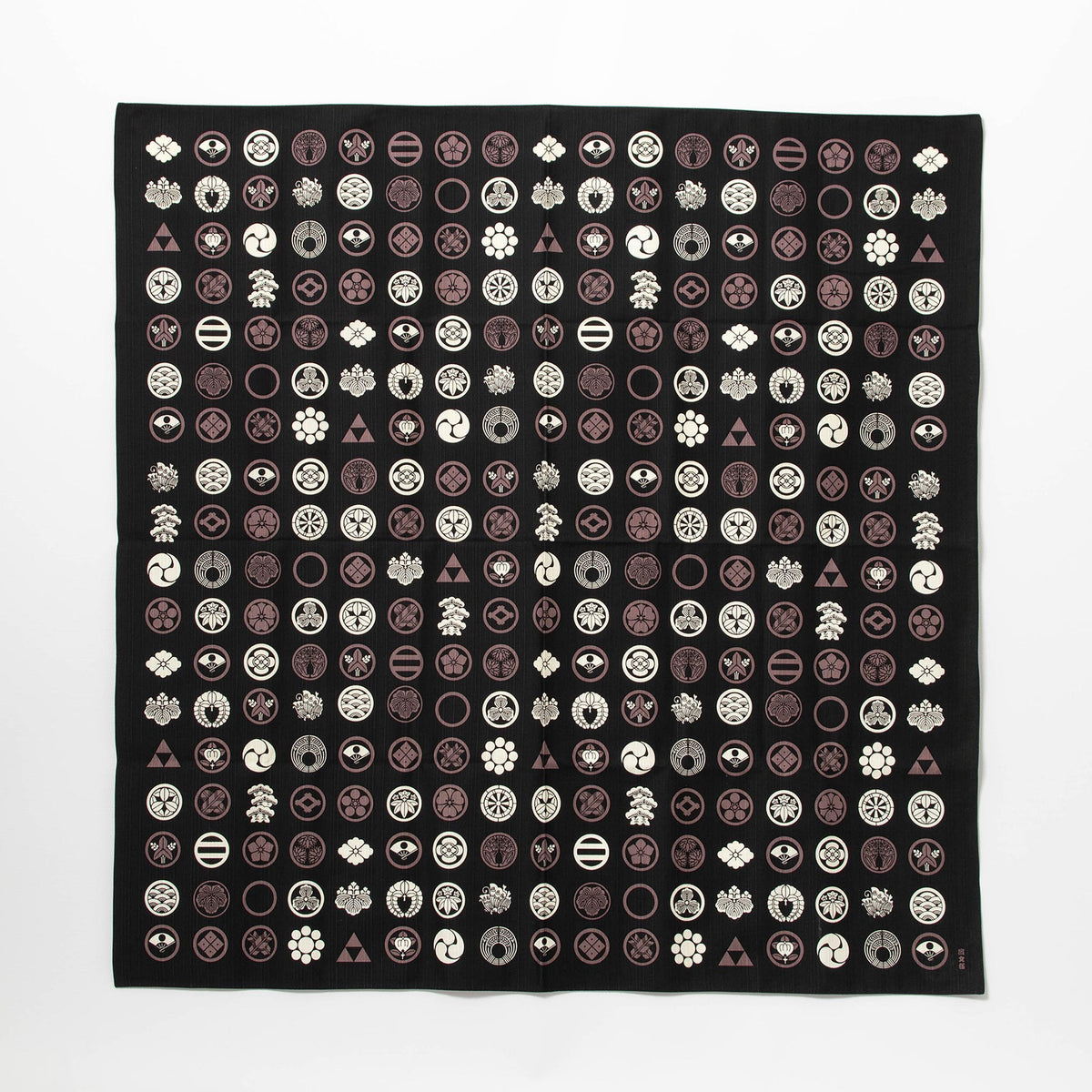 Large Furoshiki - Pattern Black