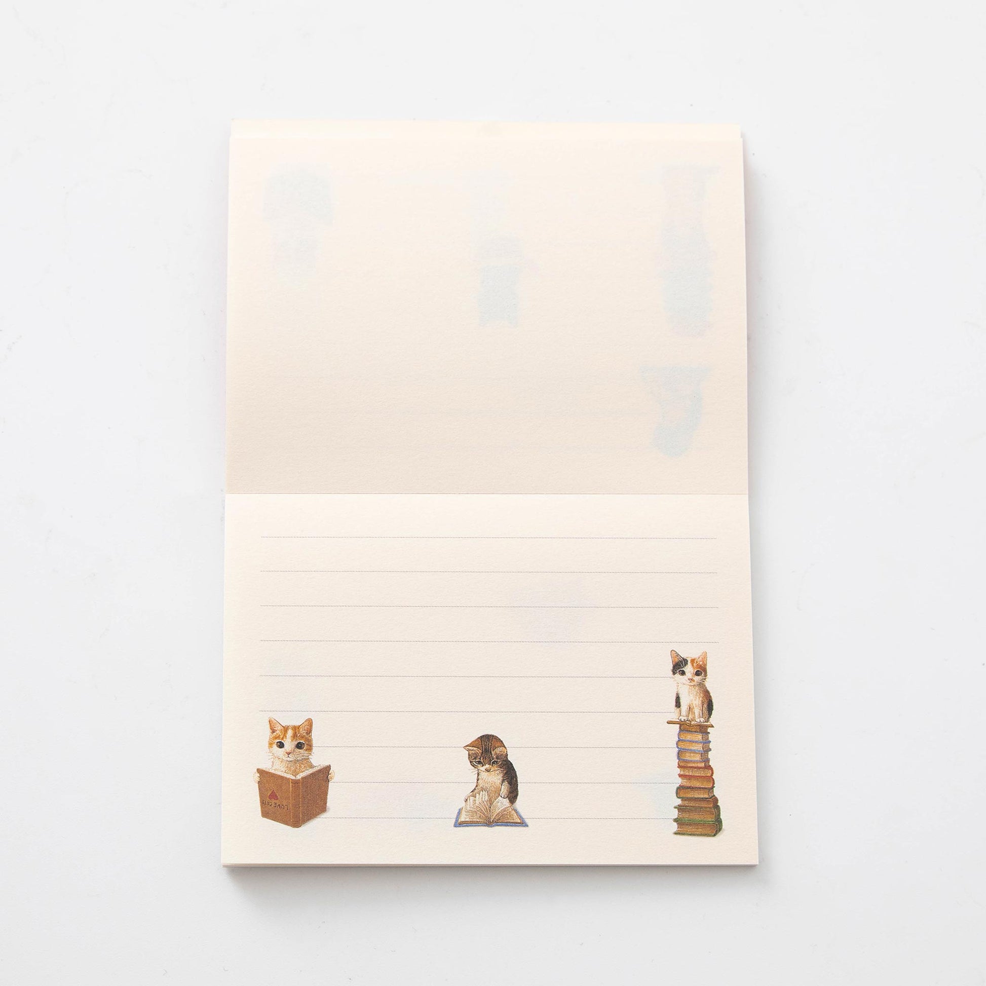Notepad Memo Hats & Readings by POTTERING CAT