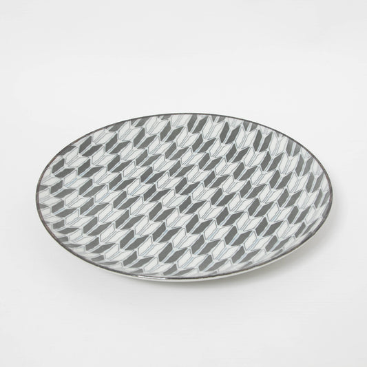 Dinner Plate Komon Arrows 23.5cm