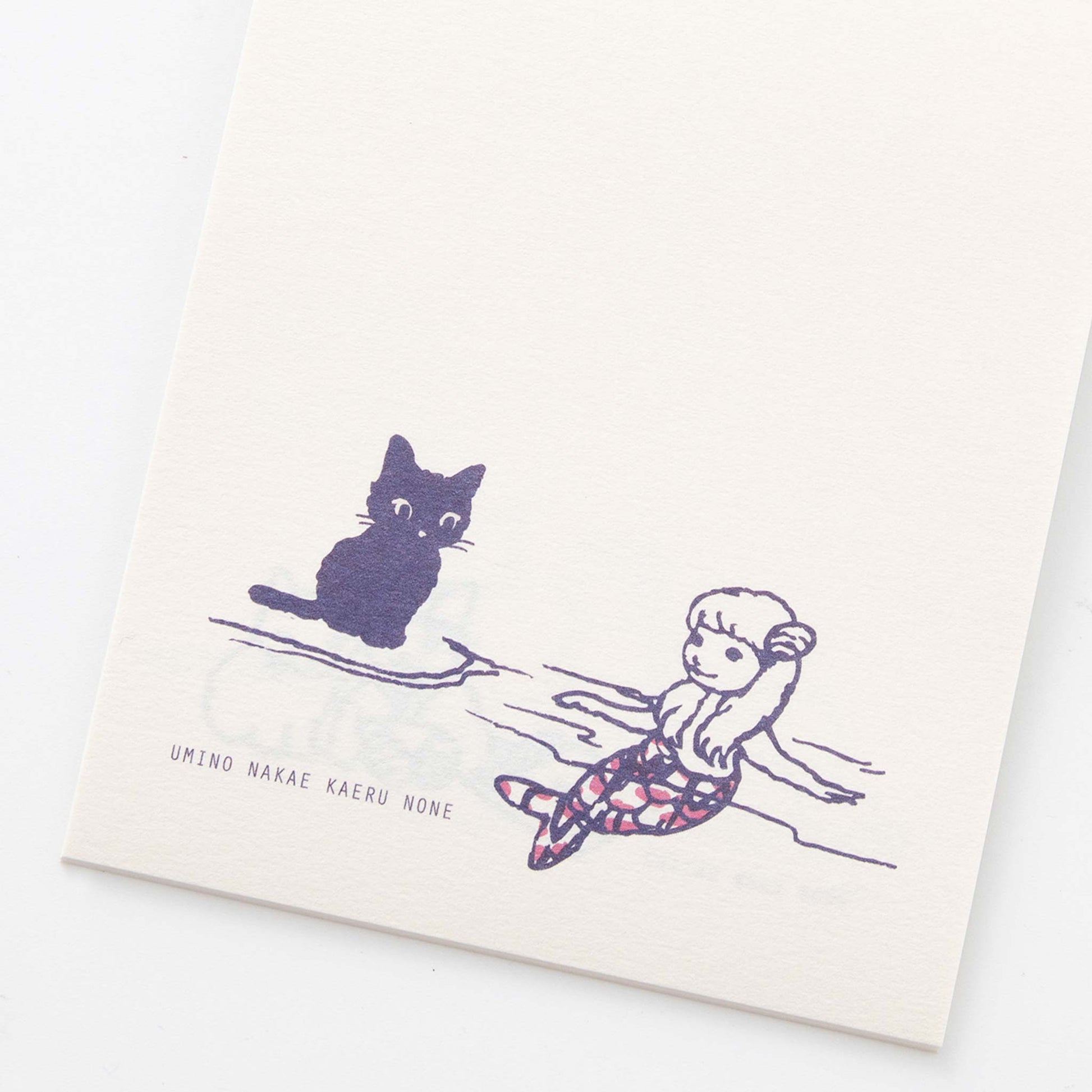 Notepad Memo Marble by POTTERING CAT