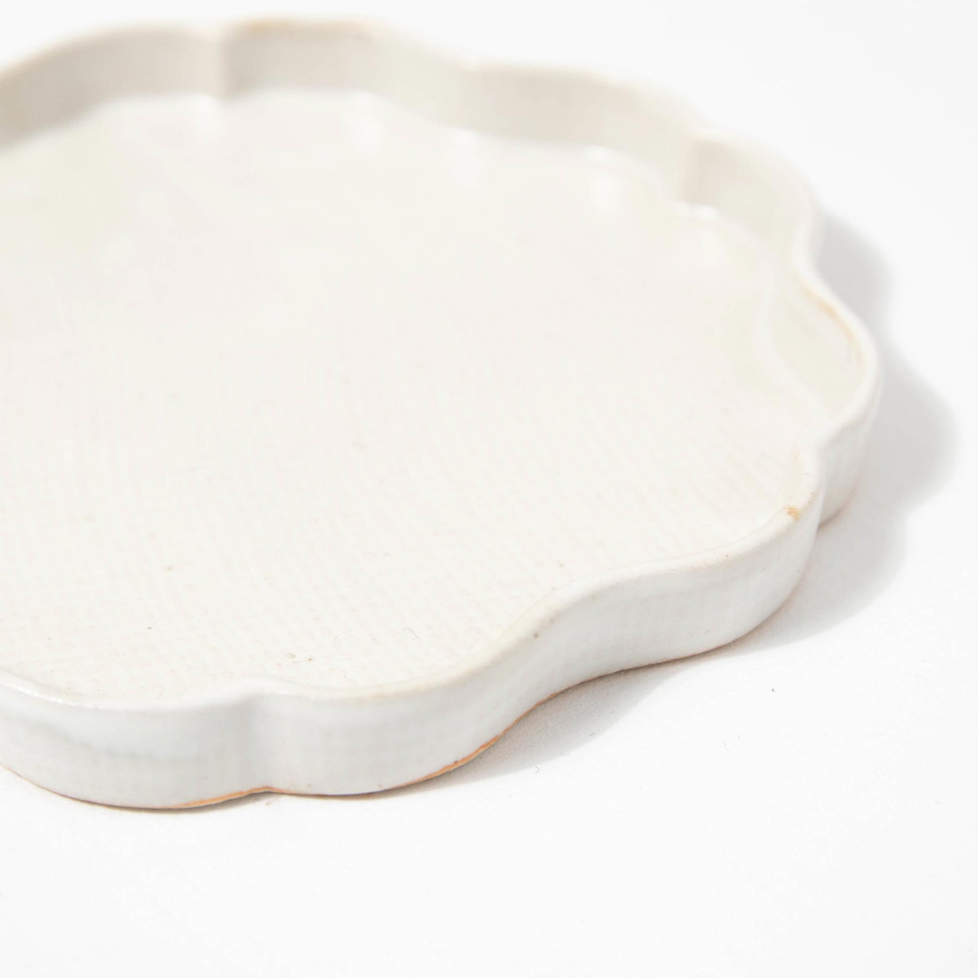 Small Plate Wasanbon White 11.5cm