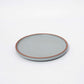 Flat Side Plate Grey 16.3cm