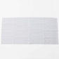 Sashiko Tea Towel 34x34cm - Wave (White)