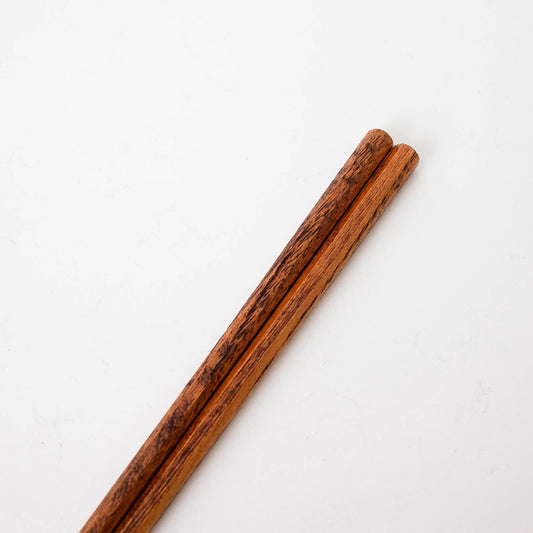 Natural Wood Chopsticks Tetoca Urushi Chestnut