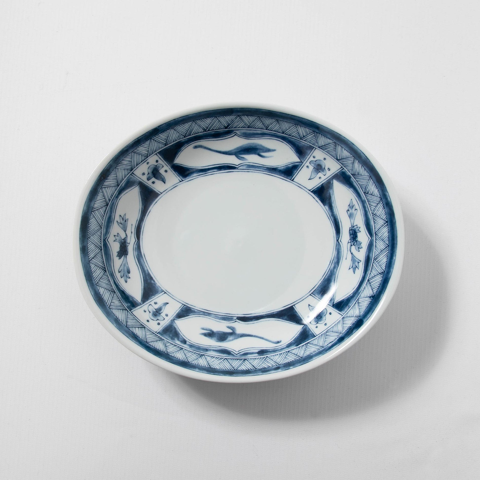 Oval Bowl Dinosaur 22.5cm
