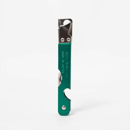 Alps Seven Santoku Can Opener with Corkscrew Green